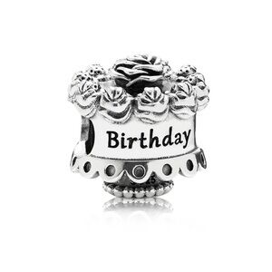 Authentic Pandora RETIRED Happy Birthday Charm